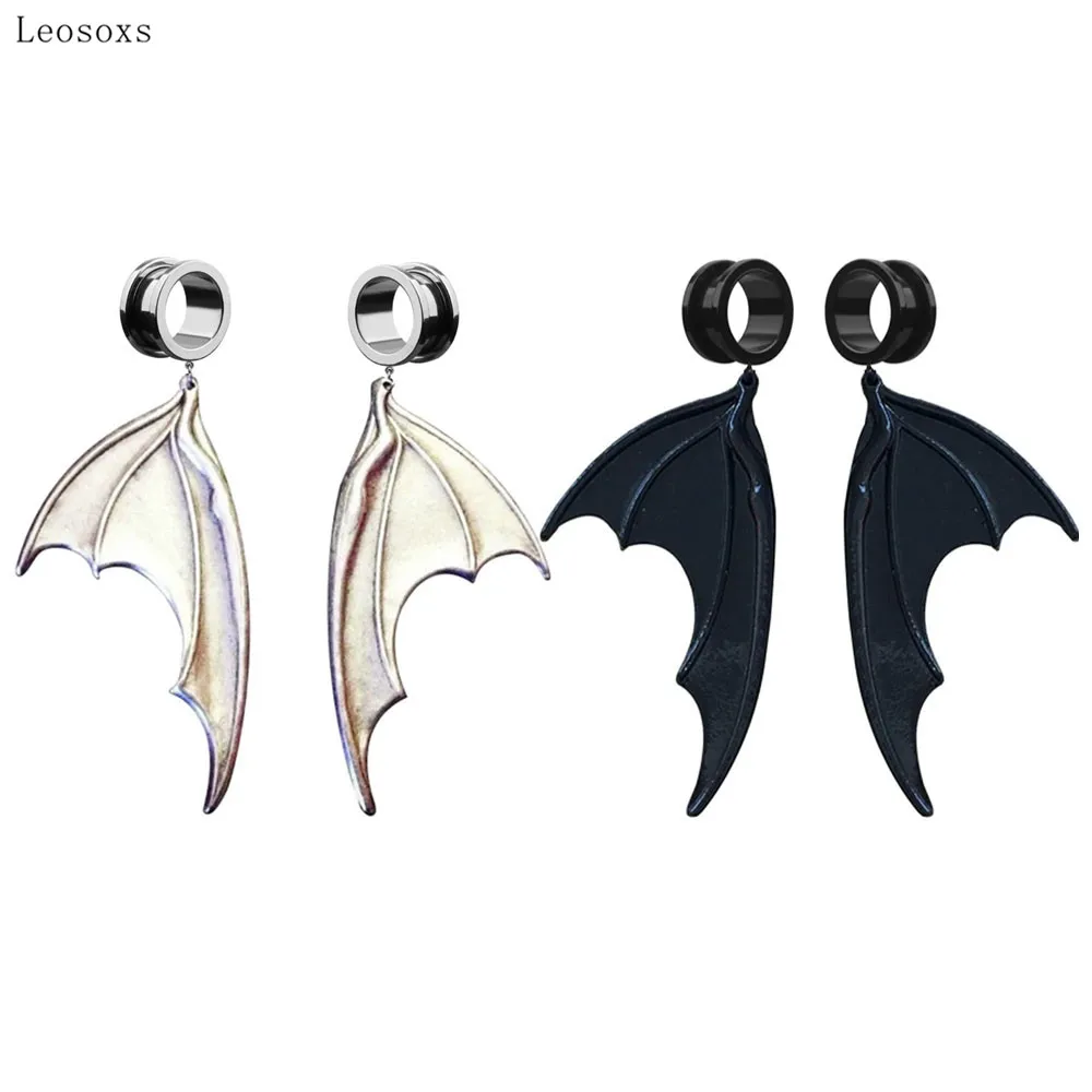 Leosoxs 2pcs Fashion Niche Retro Dark Vampire Black Bat Wings Ear Piercing Jewelry
Leosoxs 2pcs Fashion Niche Retro Dark Vampire Black Bat Wings Ear Piercing Jewelry