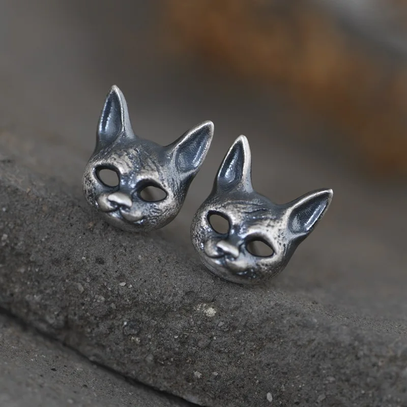 Leopard Head Silver Stud Earrings Jewelry for Women Fashion Unusual Earrings 2020 Trend Push Back Asymmetry Style Gifts Creative
Leopard Head Silver Stud Earrings Jewelry for Women Fashion Unusual Earrings 2020 Trend Push Back Asymmetry Style Gifts Creative