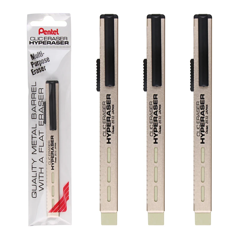Резиновый ластик для рисования Pentel ZE32 ластик для чернил Hyperaser, японская ручка-карандаш унисекс, резиновая шариковая ручка премиум-класса, 1 шт.
Резиновый ластик для рисования Pentel ZE32 ластик для чернил Hyperaser, японская ручка-карандаш унисекс, резиновая шариковая ручка премиум-класса, 1 шт.