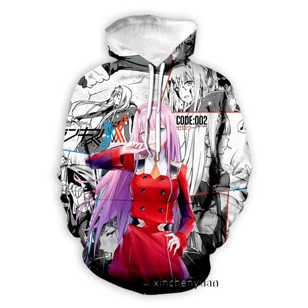 Anime DARLING in the FRANXX 3D Print Causal Clothing New Fashion Men Women Hoodies Plus size S-7XL harajuku man hoodies
Anime DARLING in the FRANXX 3D Print Causal Clothing New Fashion Men Women Hoodies Plus size S-7XL harajuku man hoodies