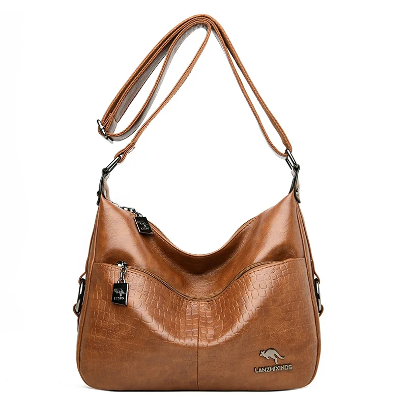 High Quality Women Crossbody Bag Soft Leather Shoulder Bag Female Luxury Brand Casual Messenger Bag Mother Handbags
High Quality Women Crossbody Bag Soft Leather Shoulder Bag Female Luxury Brand Casual Messenger Bag Mother Handbags