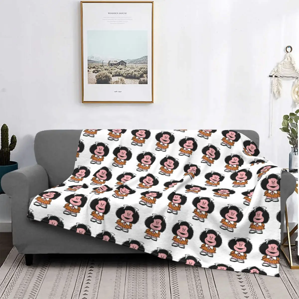 Mafalda Blankets Fleece Decoration Ultra-Soft Throw Blankets for Bedding Bedroom Plush Thin Quilt
Mafalda Blankets Fleece Decoration Ultra-Soft Throw Blankets for Bedding Bedroom Plush Thin Quilt