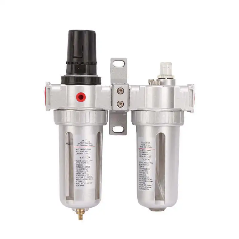 SFC-400 SFC-300 SFC-200 Air Compressor Air Filter Regulator Oil Water Separator Trap Filter Regulator Valve Automatic Drain
SFC-400 SFC-300 SFC-200 Air Compressor Air Filter Regulator Oil Water Separator Trap Filter Regulator Valve Automatic Drain