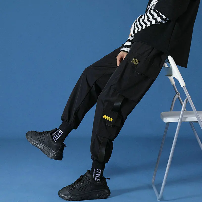 New Men's High Street Cargo Harem Pants Ribbons Jogging Sweatpants Men Casual Trousers Woman Streetwear Pants Oversized 5XL
New Men's High Street Cargo Harem Pants Ribbons Jogging Sweatpants Men Casual Trousers Woman Streetwear Pants Oversized 5XL