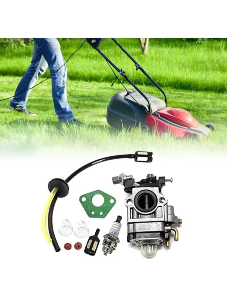 Комплект для карбюратора для 52cc 49cc 43cc кусторез с запаянным шлангом Свеча зажигания бензиновый 203F
Комплект для карбюратора для 52cc 49cc 43cc кусторез с запаянным шлангом Свеча зажигания бензиновый 203F