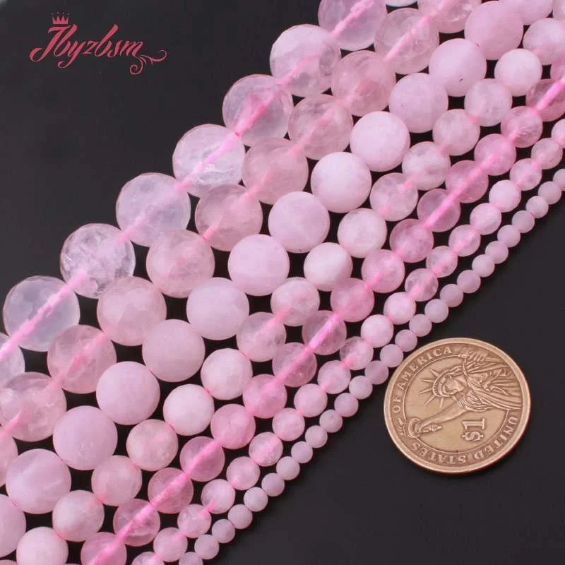 Natural Stone Roses Quartz Beads Round For Woman Making Loose Spacer Strand 15" 6/8/10/12mm DIY Necklace Jewelry
Natural Stone Roses Quartz Beads Round For Woman Making Loose Spacer Strand 15" 6/8/10/12mm DIY Necklace Jewelry