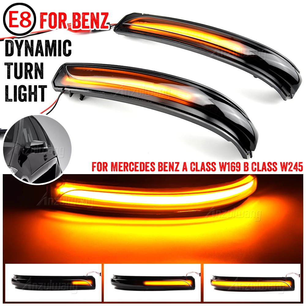 W245 LED Dynamic Side Rearview Mirror Light For Mercedes For Benz A B Class W169 W245 2007-11 Turn Signal Indicator Blinker Lamp
W245 LED Dynamic Side Rearview Mirror Light For Mercedes For Benz A B Class W169 W245 2007-11 Turn Signal Indicator Blinker Lamp