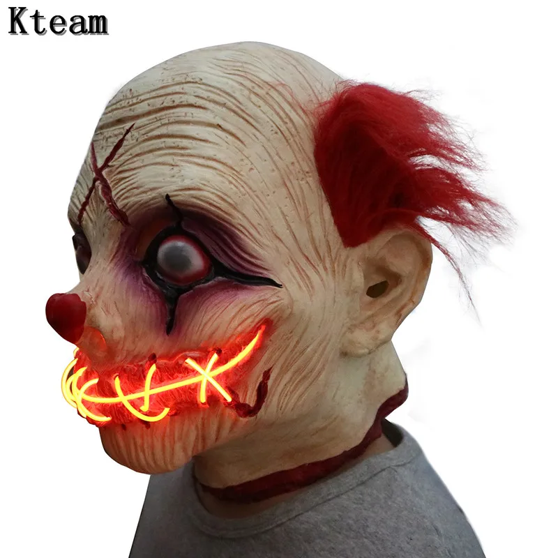 2019 Hot New Creepy Animal Mask Latex Party LED Light Clown Mask Kids Party Halloween Masquerade Mask Funny
2019 Hot New Creepy Animal Mask Latex Party LED Light Clown Mask Kids Party Halloween Masquerade Mask Funny