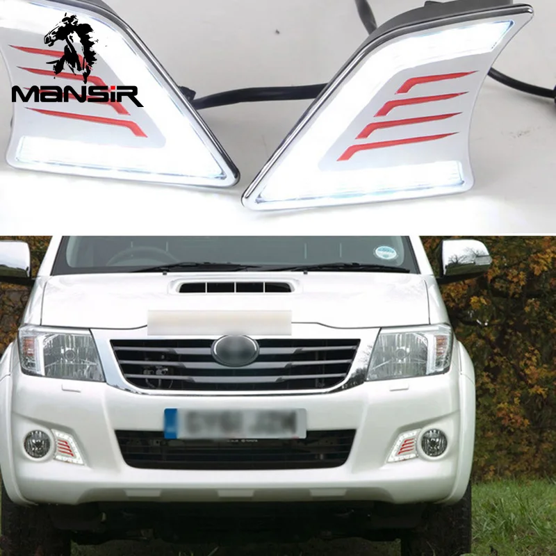 LED Daytime Running Light For Toyota Hilux Vigo 2012 2013 2014 12V Car Headlight DRL Fog Lamp Daylights
LED Daytime Running Light For Toyota Hilux Vigo 2012 2013 2014 12V Car Headlight DRL Fog Lamp Daylights