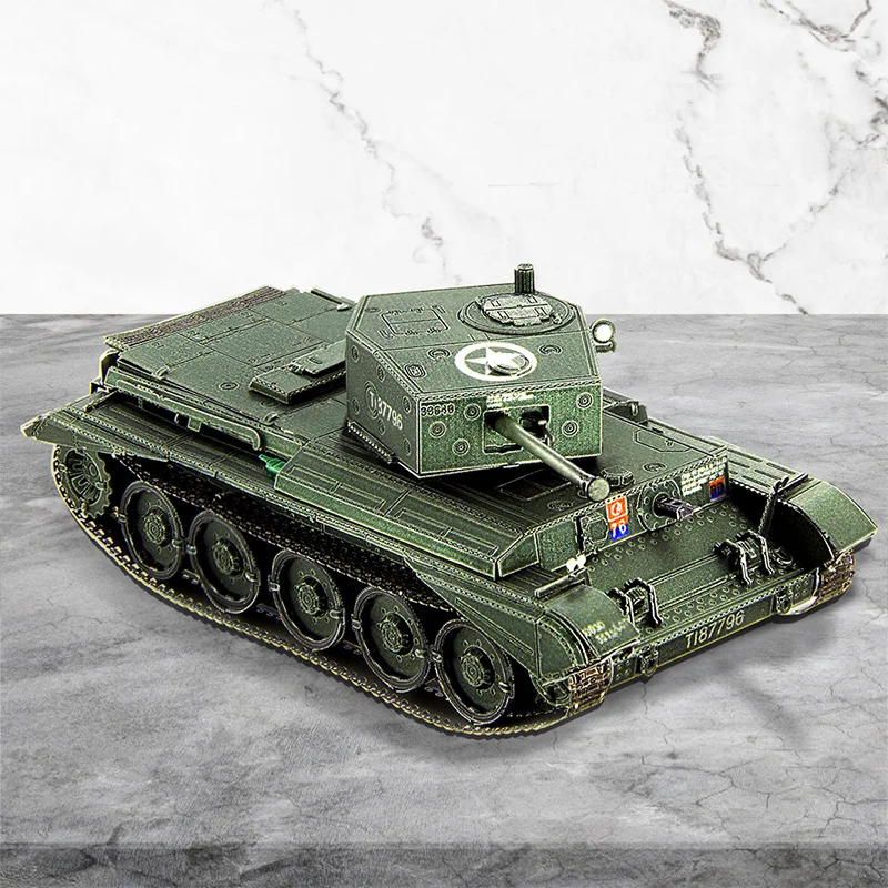 Металлический 3D пазл Piececool CROMWELL, набор моделей танка, Подарочные головоломки для детей
Металлический 3D пазл Piececool CROMWELL, набор моделей танка, Подарочные головоломки для детей