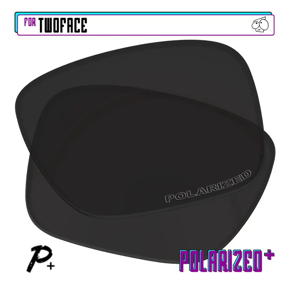 EZReplace Polarized Replacement Lenses for - Oakley TwoFace Sunglasses - Black P Plus
EZReplace Polarized Replacement Lenses for - Oakley TwoFace Sunglasses - Black P Plus