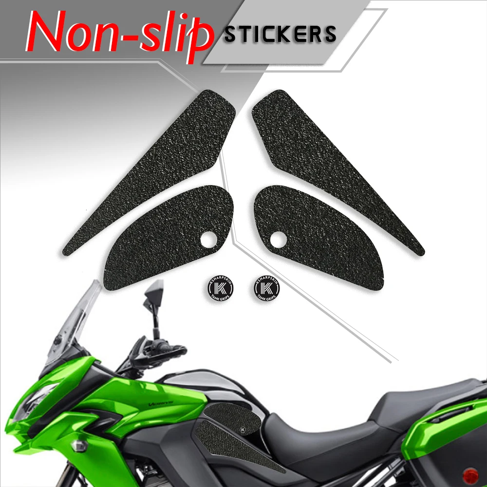 Motorcycle tank grip fuel tank traction pad side knee grip friction protector sticker for KAWASAKI 15-16 VERSYS 1000 15-18 VERS
Motorcycle tank grip fuel tank traction pad side knee grip friction protector sticker for KAWASAKI 15-16 VERSYS 1000 15-18 VERS
