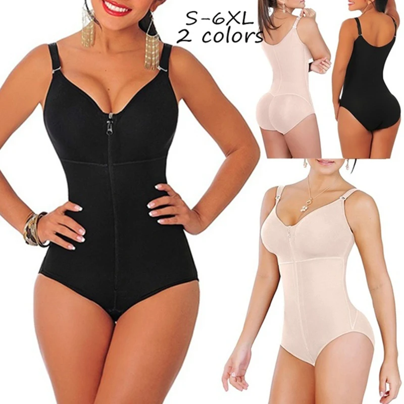 New Women Bodysuit Shapewear Slimming Tummy Control Full Body Shaper Panty Clip & Zip with Bra Fajas Colombianas S-6XL
New Women Bodysuit Shapewear Slimming Tummy Control Full Body Shaper Panty Clip & Zip with Bra Fajas Colombianas S-6XL