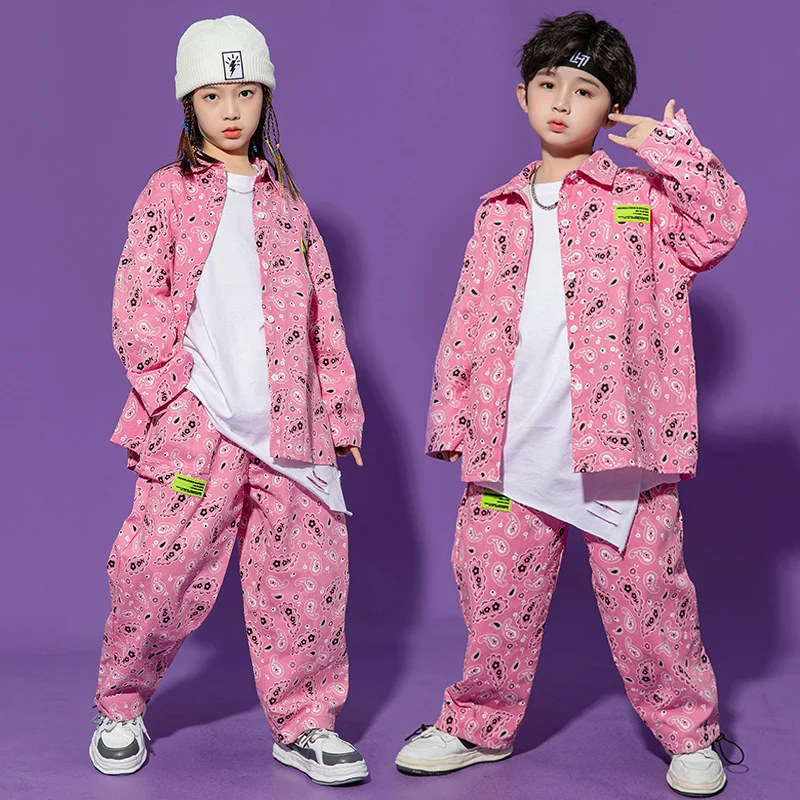 Children Jazz Performance Costumes For Kids Long Sleeved Loose Pants Street Dance Outfits Hip Hop Dance Rave Clothes DQS8583
Children Jazz Performance Costumes For Kids Long Sleeved Loose Pants Street Dance Outfits Hip Hop Dance Rave Clothes DQS8583