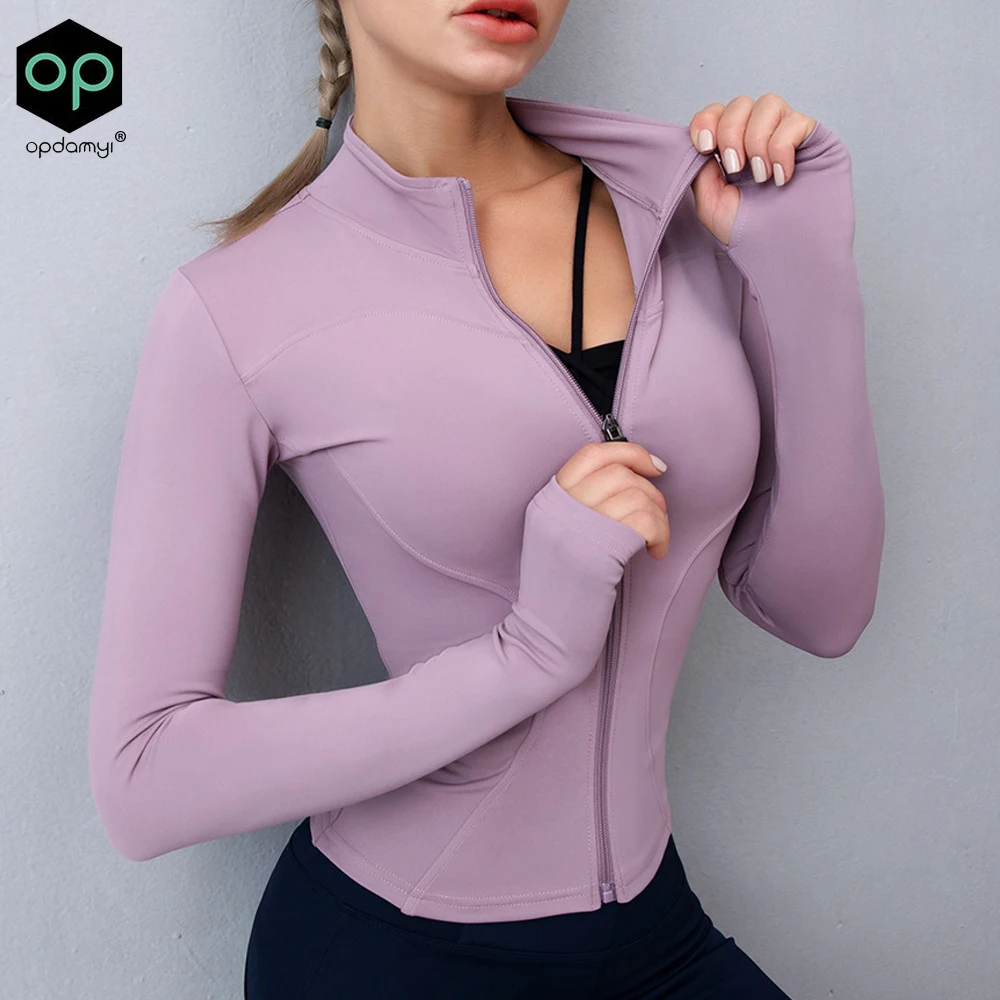 Autumn Sport Jacket Women Long Sleeve With Thumb Hole Yoga Shirt Zipper Design Fitness Sports Top Coat Workout Running Gym Wear
Autumn Sport Jacket Women Long Sleeve With Thumb Hole Yoga Shirt Zipper Design Fitness Sports Top Coat Workout Running Gym Wear