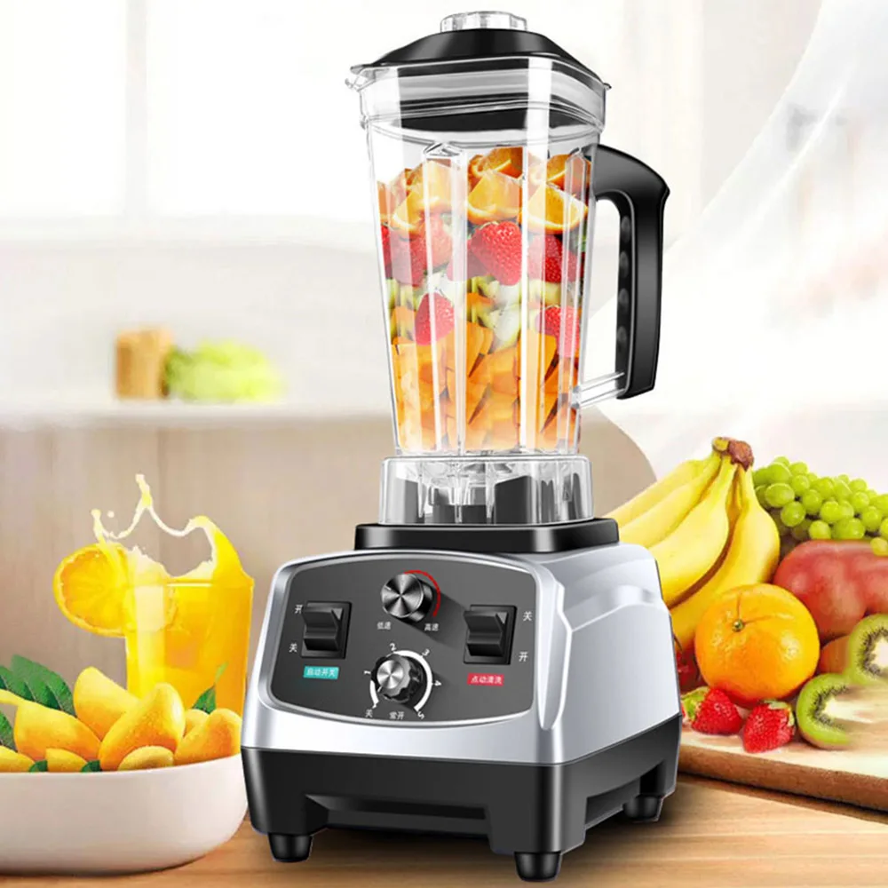 Smoothie Machine Commercial Milk Tea Shop Shaved Ice Crushed Ice Squeezing Juice High-Power Broken Soy Milk Machine
Smoothie Machine Commercial Milk Tea Shop Shaved Ice Crushed Ice Squeezing Juice High-Power Broken Soy Milk Machine