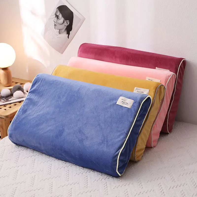 30x50CM/40x60CM Crystal Velvet Pillow Case Cover Solid Plaid Sleeping Pillowcase For Memory Foam Pillow Latex Pillow
30x50CM/40x60CM Crystal Velvet Pillow Case Cover Solid Plaid Sleeping Pillowcase For Memory Foam Pillow Latex Pillow