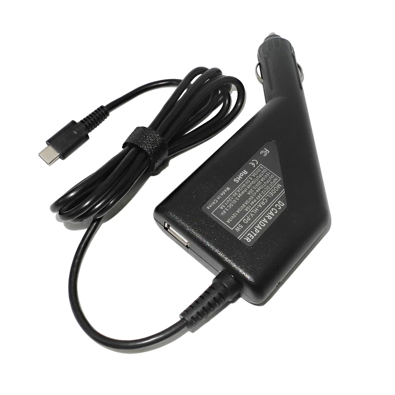65W USB Type C Car Charger Power Adapter for Macbook Lenovo Asus Laptop 20V 3.25A USB C Car Adapter Quick Charge 3.0 for Phone
65W USB Type C Car Charger Power Adapter for Macbook Lenovo Asus Laptop 20V 3.25A USB C Car Adapter Quick Charge 3.0 for Phone