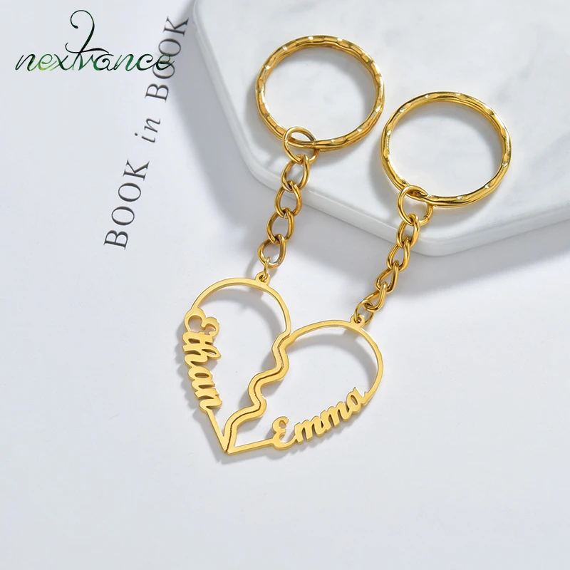 Nextvance Customize Name Keychain Stainless Steel Creativity Personalized Date Letter For Man Women Car KeyRing Jewelry Gift
Nextvance Customize Name Keychain Stainless Steel Creativity Personalized Date Letter For Man Women Car KeyRing Jewelry Gift