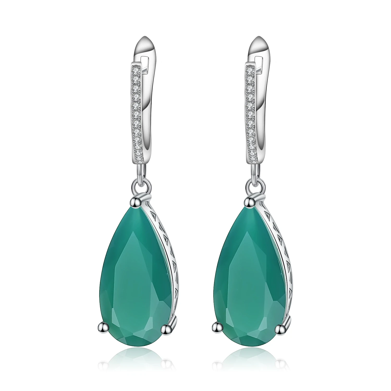 Gem's Ballet 925 Sterling Silver Vintage Earrings 15.79Ct Natural Green Agate Gemstone Drop Earrings For Women Fine Jewelry
Gem's Ballet 925 Sterling Silver Vintage Earrings 15.79Ct Natural Green Agate Gemstone Drop Earrings For Women Fine Jewelry