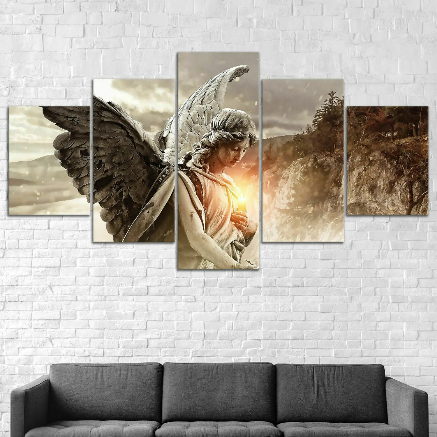 Glow Angel Ancient Statue 5 Pcs Modern Art Wall Pictures Prints HD Canvas Home Living Room Decoration No Framed
Glow Angel Ancient Statue 5 Pcs Modern Art Wall Pictures Prints HD Canvas Home Living Room Decoration No Framed