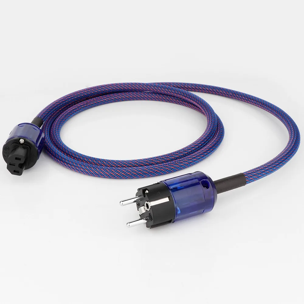 Preffair Hifi Audio 5N oxygen-free copper Power Cable Power Cord with EU/US/AU Rhodium plated fever EU AC Power Plug
Preffair Hifi Audio 5N oxygen-free copper Power Cable Power Cord with EU/US/AU Rhodium plated fever EU AC Power Plug