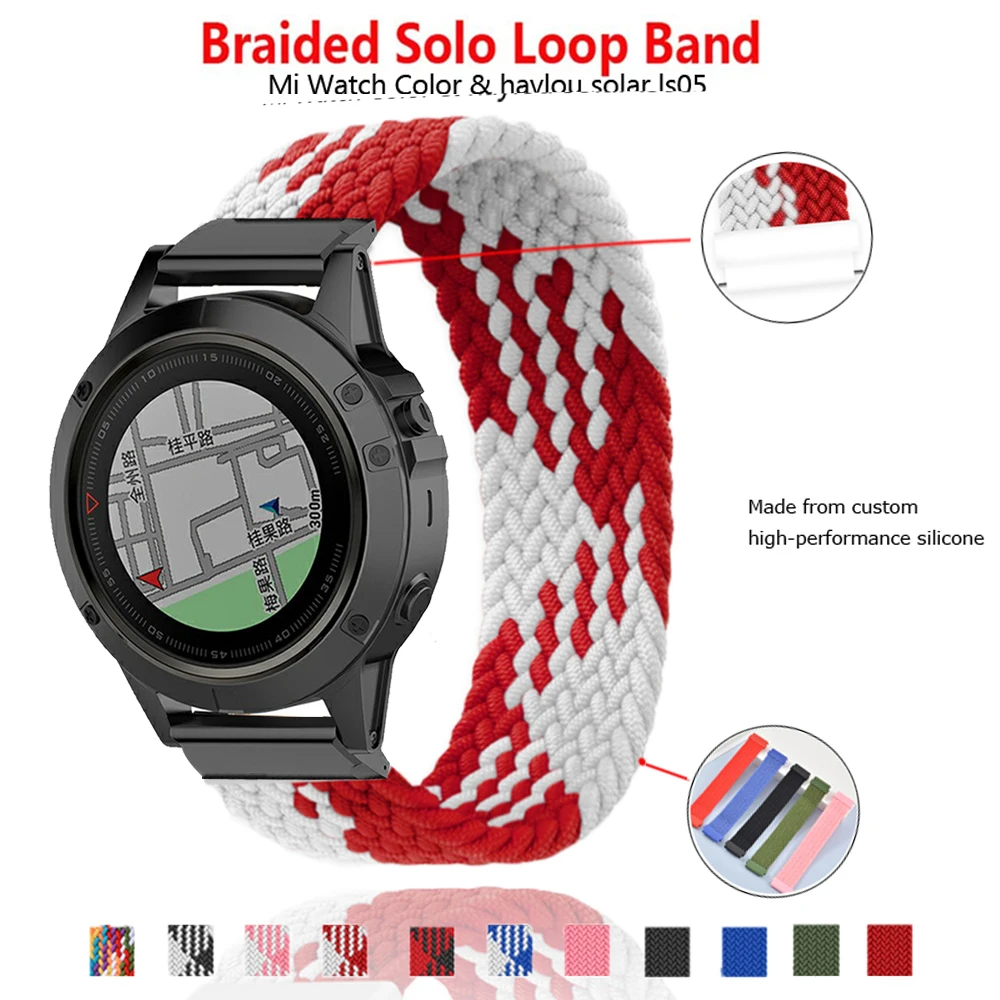Ремешок нейлоновый для наручных часов Garmin Fenix 6 6X Pro 5 5X Plus 3HR Forerunner 935 945 S60 solo, быстрая посадка, 22 мм 26 мм
Ремешок нейлоновый для наручных часов Garmin Fenix 6 6X Pro 5 5X Plus 3HR Forerunner 935 945 S60 solo, быстрая посадка, 22 мм 26 мм