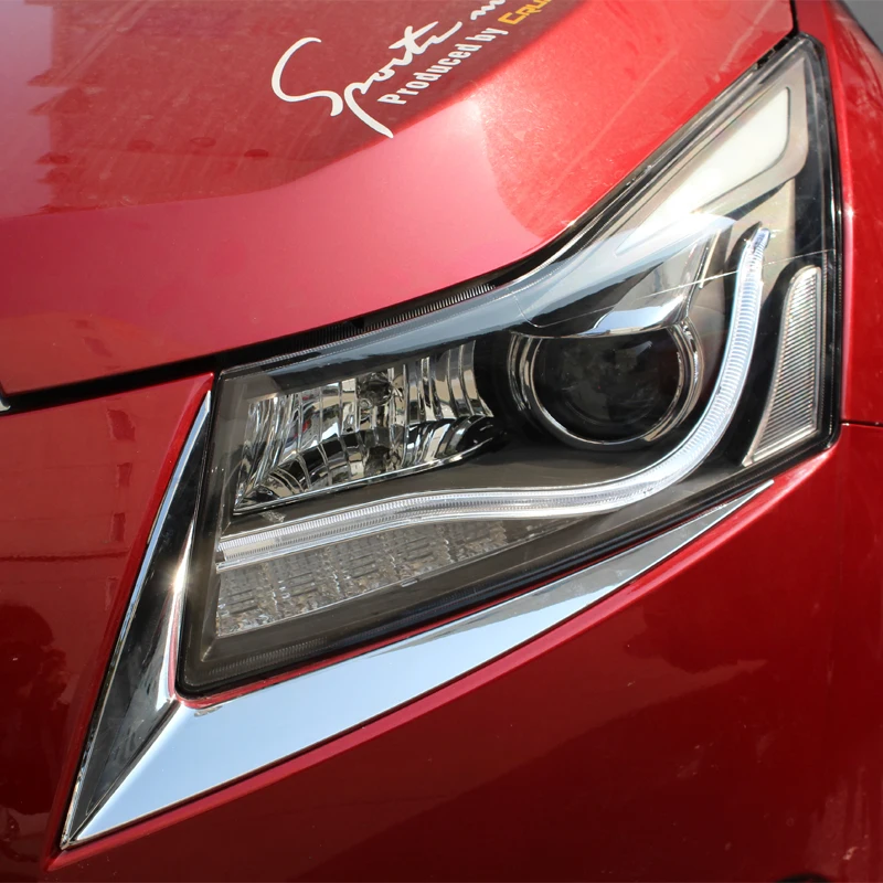 A Little Change Chrome Headlight Trim Sticker Lamp Eyebrow Cover Decoration Strip Stickers for Chevrolet Cruze Sedan Hatchback
A Little Change Chrome Headlight Trim Sticker Lamp Eyebrow Cover Decoration Strip Stickers for Chevrolet Cruze Sedan Hatchback