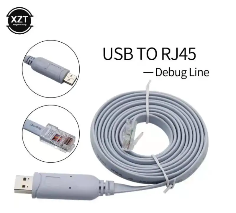 21pcs For Win 11 10 1.8M USB To RJ45 USB To PL2303 Serial To RJ45 CAT5 Console Adapter Cable Cord For Cisco Routers
21pcs For Win 11 10 1.8M USB To RJ45 USB To PL2303 Serial To RJ45 CAT5 Console Adapter Cable Cord For Cisco Routers