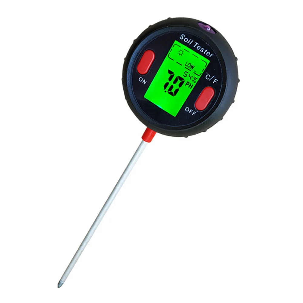 Five-in-one soil detector soil pH meter pH value tester pH meter temperature and humidity meter moisture meter
Five-in-one soil detector soil pH meter pH value tester pH meter temperature and humidity meter moisture meter