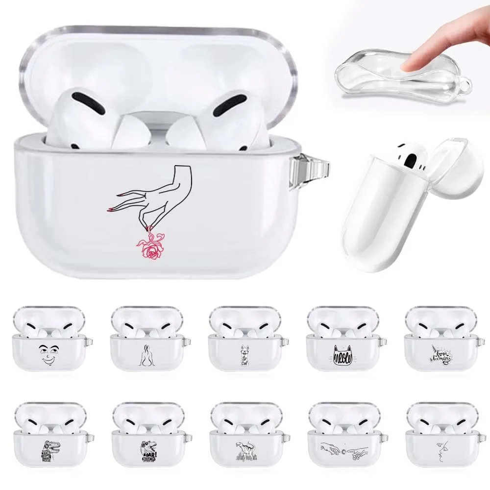 Transparent Silicone Soft Earphone Cases for Apple Airpods Pro A2084 A2083 Wireless Bluetooth Headphone Box Protective Cover
Transparent Silicone Soft Earphone Cases for Apple Airpods Pro A2084 A2083 Wireless Bluetooth Headphone Box Protective Cover