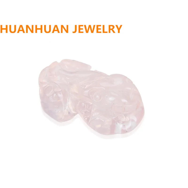 AA+ High-Quality 1pc Natural Pink Quartz Stone Pendant Brave Troops Pendants Charm for Jewelry Making Handmade Bracelet pendant
AA+ High-Quality 1pc Natural Pink Quartz Stone Pendant Brave Troops Pendants Charm for Jewelry Making Handmade Bracelet pendant