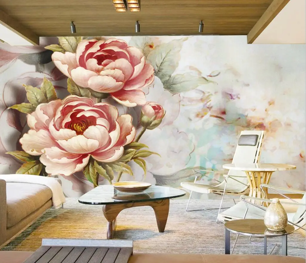 beibehang Custom 3d wallpaper mural European luxury flower art living room TV background wall papel de parede wall paper
beibehang Custom 3d wallpaper mural European luxury flower art living room TV background wall papel de parede wall paper