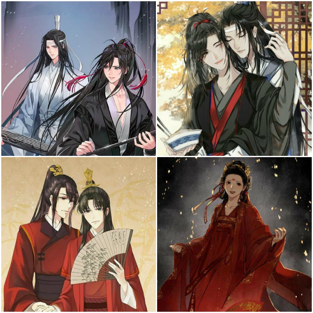 Full Drill Diamond Embroidery Anime Mo Dao Zu Shi Wei Wuxian 5D DIY Diamond PaintingCross Stitch Mosaic Set Decor Festival Gift
Full Drill Diamond Embroidery Anime Mo Dao Zu Shi Wei Wuxian 5D DIY Diamond PaintingCross Stitch Mosaic Set Decor Festival Gift