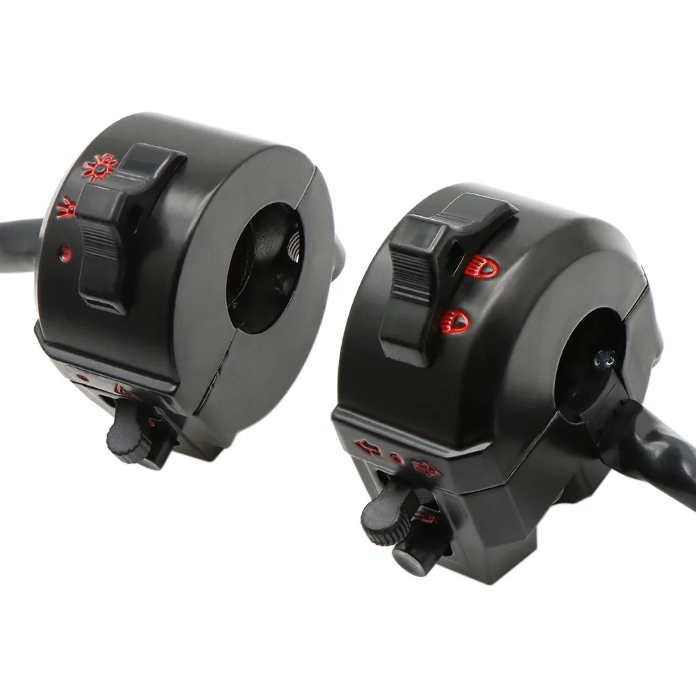 For 7/8" 22mm Motorcycle ATV Handlebar Left Right Side Control Switch High/Low Beam Light Turn Signal Horn Switch Parts
For 7/8" 22mm Motorcycle ATV Handlebar Left Right Side Control Switch High/Low Beam Light Turn Signal Horn Switch Parts