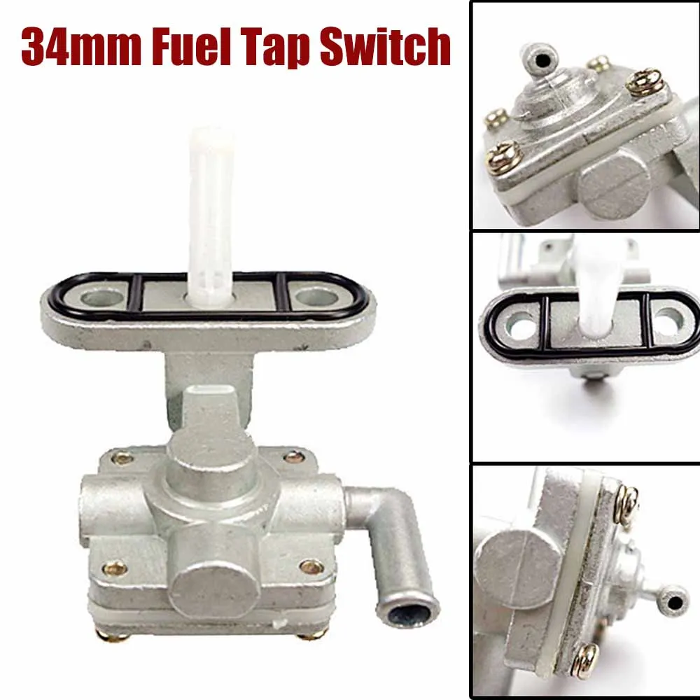 Motorcycle Gas Petcock ON/OFF Switch Fuel Tap Valve 34mm for Kawasaki Yamaha Honda Suzuki Scooter ATV Quad Pit Bike
Motorcycle Gas Petcock ON/OFF Switch Fuel Tap Valve 34mm for Kawasaki Yamaha Honda Suzuki Scooter ATV Quad Pit Bike