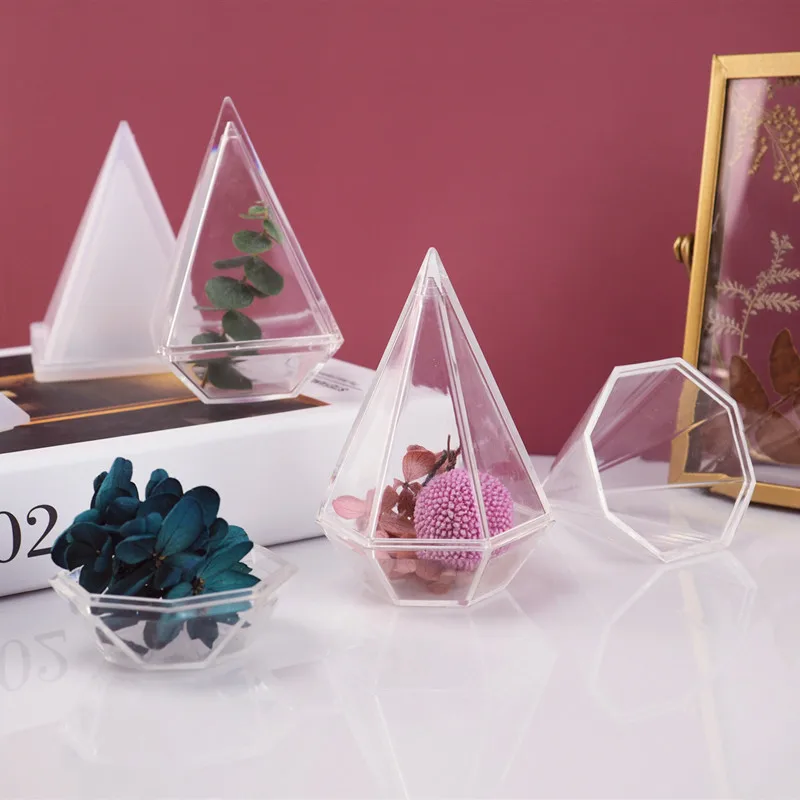 Diamond Polygon Hollow Storage Box Silicone Mold Handmade DIY Crystal Mirror Epoxy Resin Mold for Jewelry Christmas Gift Mold
Diamond Polygon Hollow Storage Box Silicone Mold Handmade DIY Crystal Mirror Epoxy Resin Mold for Jewelry Christmas Gift Mold