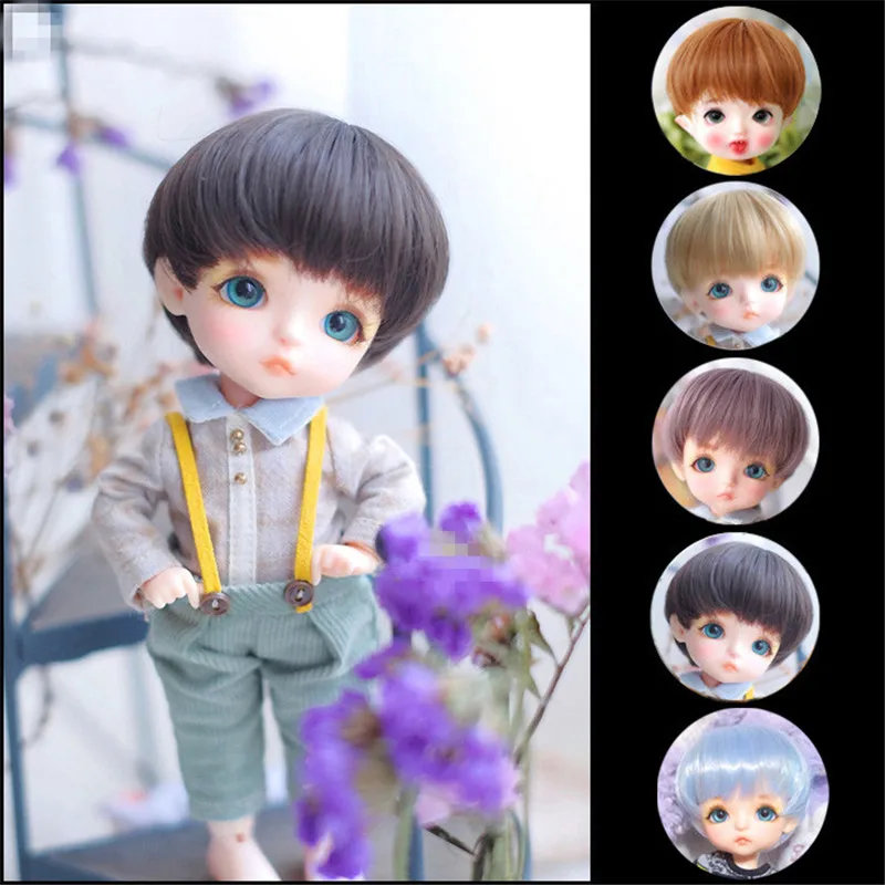 BJD wig suitable for 1/6 1/8 stylish gentle gentleman short hair male style high temperature silk new wig multi-color
BJD wig suitable for 1/6 1/8 stylish gentle gentleman short hair male style high temperature silk new wig multi-color