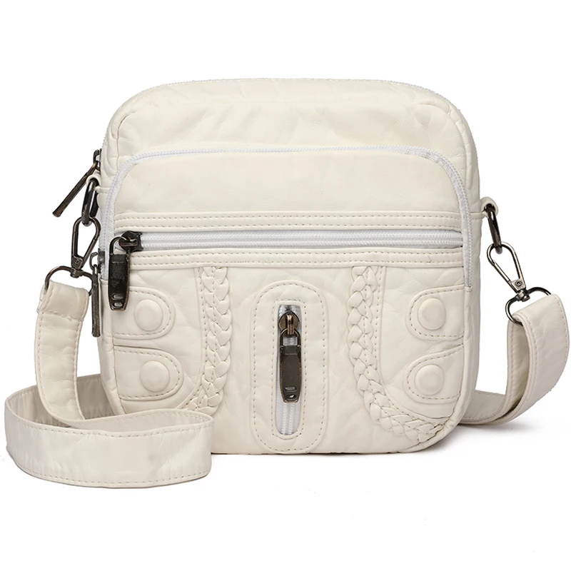 Women Shoulder Bag Fashion Pure Color Casual Tote Outdoor Bag High-quality Leather Handbag Zipper Messenger Bags Sac 2021
Women Shoulder Bag Fashion Pure Color Casual Tote Outdoor Bag High-quality Leather Handbag Zipper Messenger Bags Sac 2021