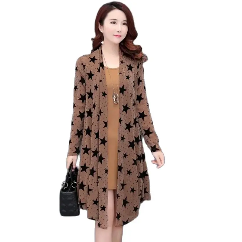Spring Summer Dress Suit Women's Dress Lace Shawl Sun Protection Coat Mid-Length Mesh Cardigan Jacket @ Vest Dress 2 Piece Set
Spring Summer Dress Suit Women's Dress Lace Shawl Sun Protection Coat Mid-Length Mesh Cardigan Jacket @ Vest Dress 2 Piece Set