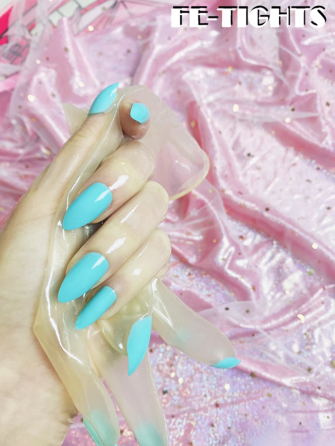 Women's Oil Shiny Transparent Super Thin Latex Zentai Glove Fetish Crossdress Men's Cosplay Kigurumi Long Gloves With Nails
Women's Oil Shiny Transparent Super Thin Latex Zentai Glove Fetish Crossdress Men's Cosplay Kigurumi Long Gloves With Nails