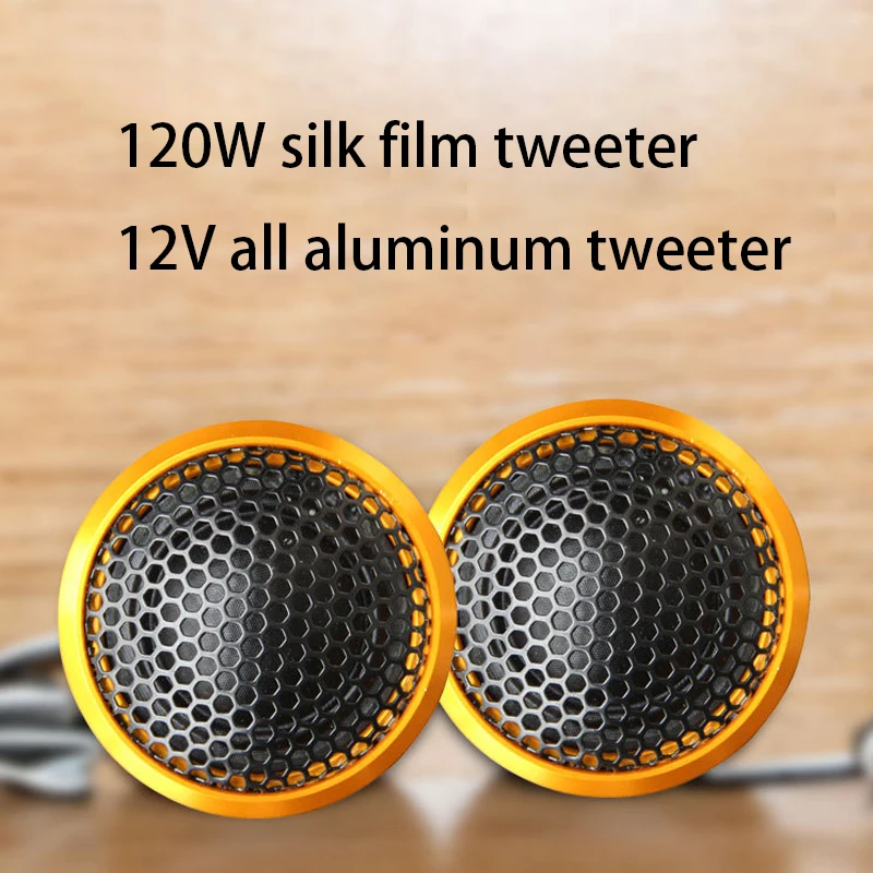 40-120W Car Speaker 3.2ohm 25-core Aluminum Shell Car Tweeter Audio Modified Speaker 12V Transparent Silk Drawn Film
40-120W Car Speaker 3.2ohm 25-core Aluminum Shell Car Tweeter Audio Modified Speaker 12V Transparent Silk Drawn Film