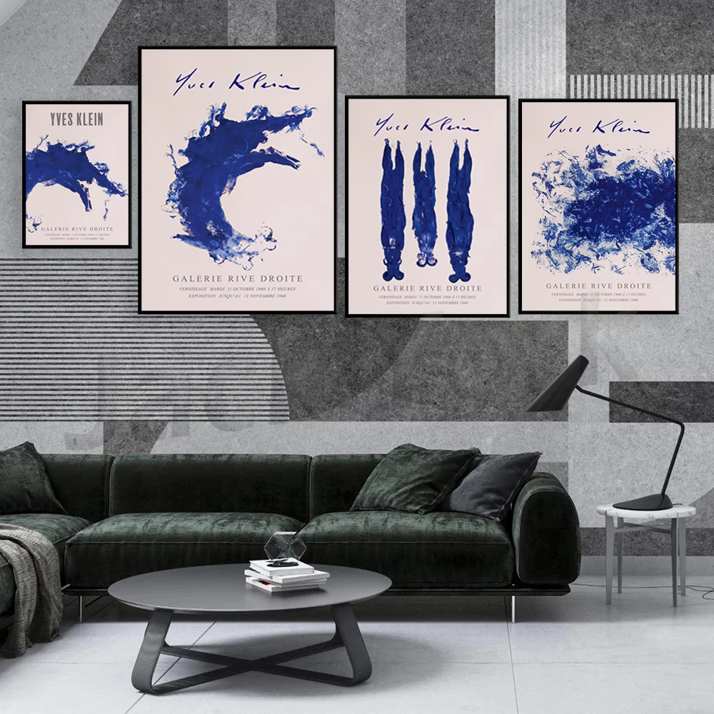 Yves Klein Blue Monochrome Exhibition Poster | French art print | HIGH QUALITY Printable Art 
Yves Klein Blue Monochrome Exhibition Poster | French art print | HIGH QUALITY Printable Art