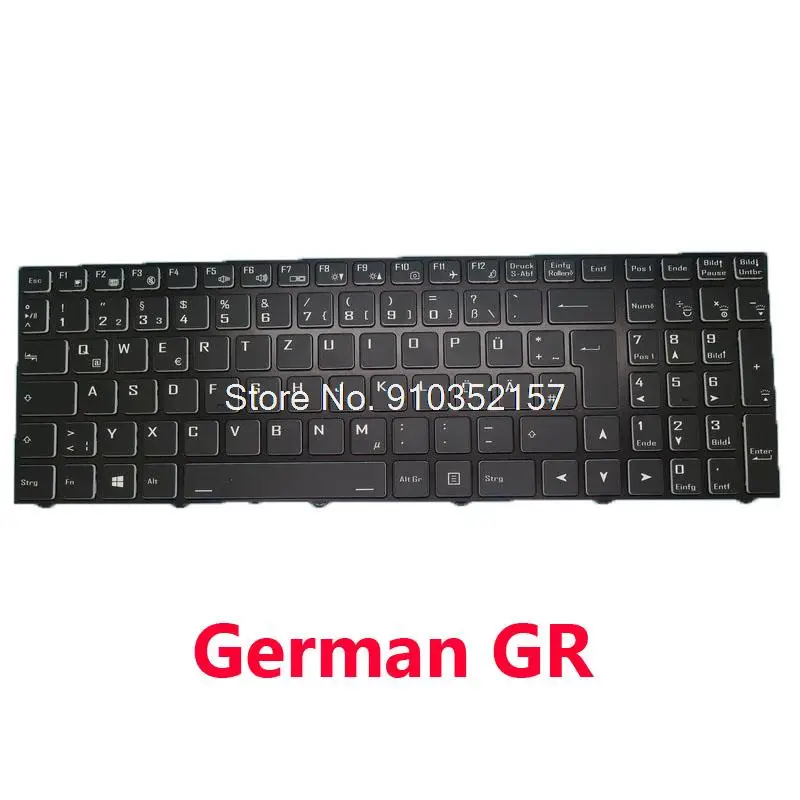 GR RGB Backlit Keyboard For CLEVO CVM19N26D0J430 6-80-X17S0-070-1 CVM19N2600J4303 6-80-NH5A3-190-1 German GR Colourful Backlit
GR RGB Backlit Keyboard For CLEVO CVM19N26D0J430 6-80-X17S0-070-1 CVM19N2600J4303 6-80-NH5A3-190-1 German GR Colourful Backlit