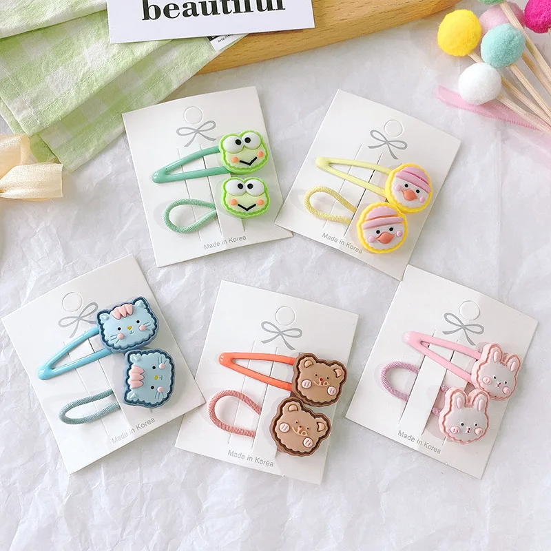 2PCS Cute Bear Rabbit Princesses Hairpins Kids Elastic Hair Bands Baby Headdress Children Hair Tie Girls Clip Accessories
2PCS Cute Bear Rabbit Princesses Hairpins Kids Elastic Hair Bands Baby Headdress Children Hair Tie Girls Clip Accessories
