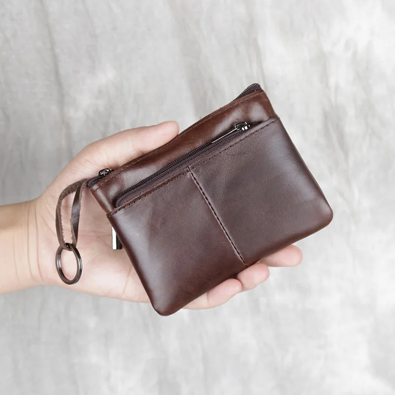 Unsex Real Leather Mini Wallet Men Women Zipper Design 2019 Men's Genuine Leather Vallet Mini Coin Purse Male Walet
Unsex Real Leather Mini Wallet Men Women Zipper Design 2019 Men's Genuine Leather Vallet Mini Coin Purse Male Walet