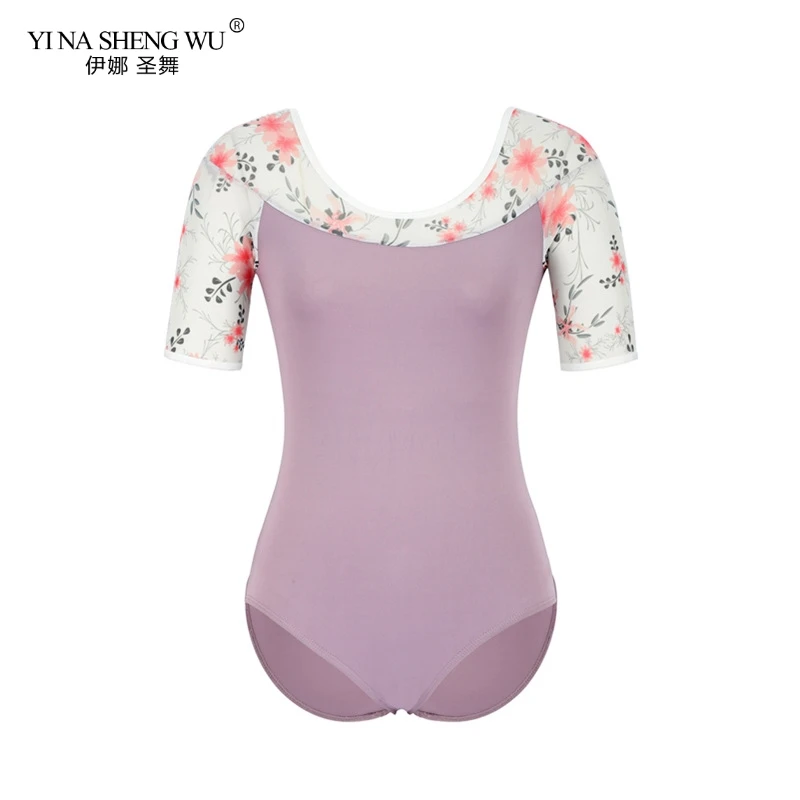 Ballet Gymnastics Leotard Adult Ballet Costume Printing Tight Short Sleeve Clothing For Women Dance Professional Bodysuit Wear
Ballet Gymnastics Leotard Adult Ballet Costume Printing Tight Short Sleeve Clothing For Women Dance Professional Bodysuit Wear