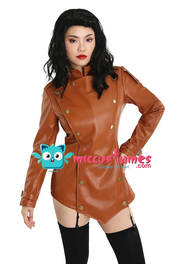 Women's PU leather Rocketeer Cosplay Leather Women Jacket Coat Outfit cosplay costumes
Women's PU leather Rocketeer Cosplay Leather Women Jacket Coat Outfit cosplay costumes