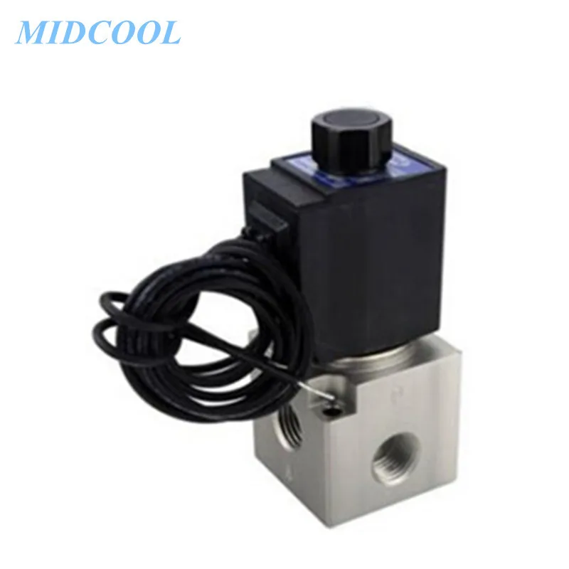 Solenoid Valve Vacuum 3V3 Series 3V3-08 220V 110V 24V 12V 3 port 2 position Grommet type
Solenoid Valve Vacuum 3V3 Series 3V3-08 220V 110V 24V 12V 3 port 2 position Grommet type