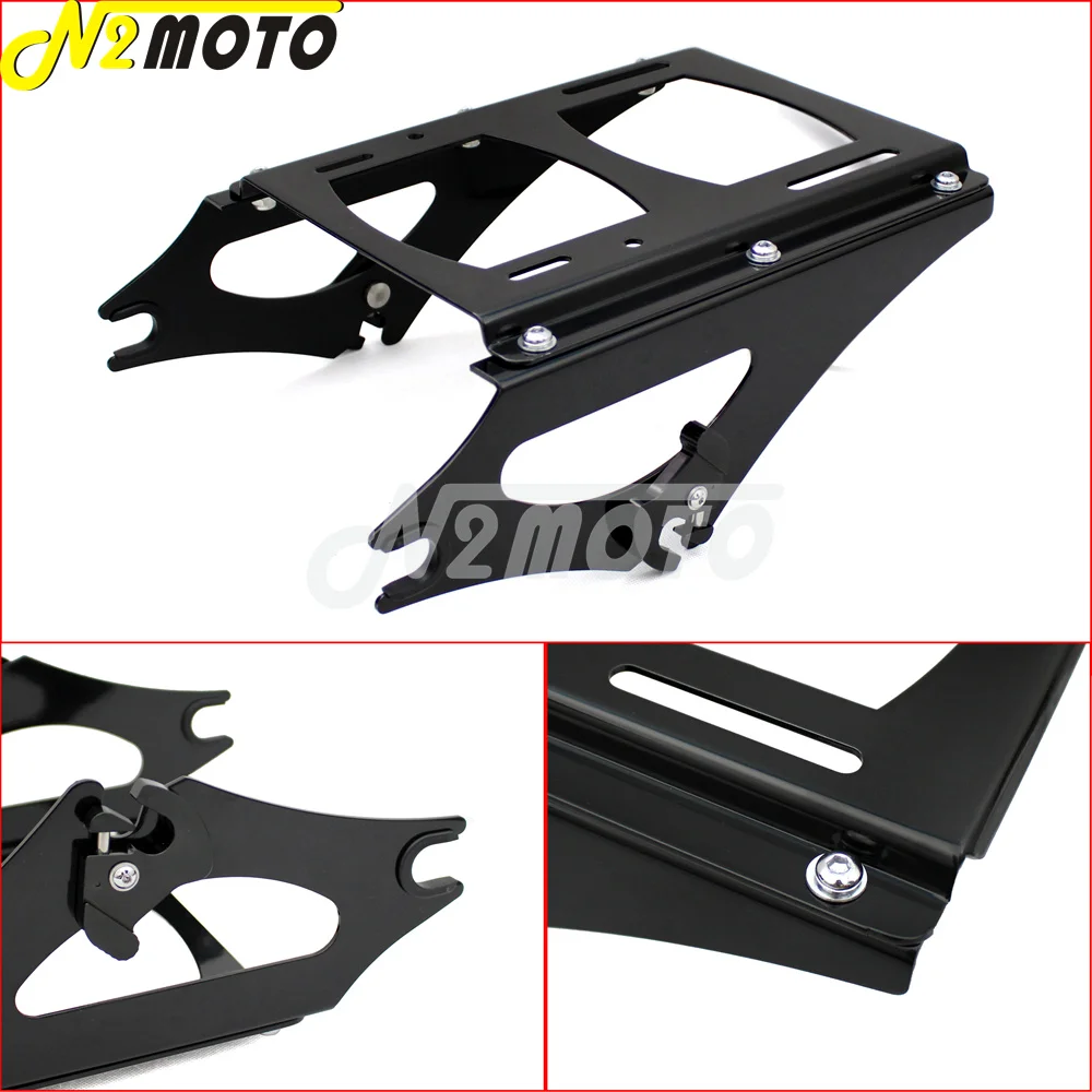 Motorcycle Two Up Rear Luggage Rack Detachable Tour Pak Pack Luggage Rack for Harley Touring FLHR FLHRC FLHT FLHX 2009-2013
Motorcycle Two Up Rear Luggage Rack Detachable Tour Pak Pack Luggage Rack for Harley Touring FLHR FLHRC FLHT FLHX 2009-2013
